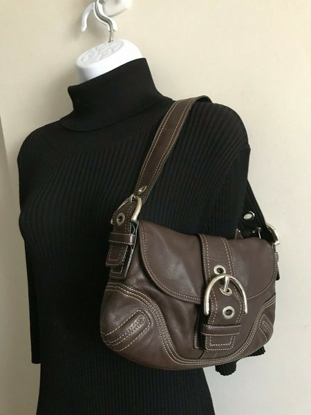 Coach shoulder bag - Brown Leather
