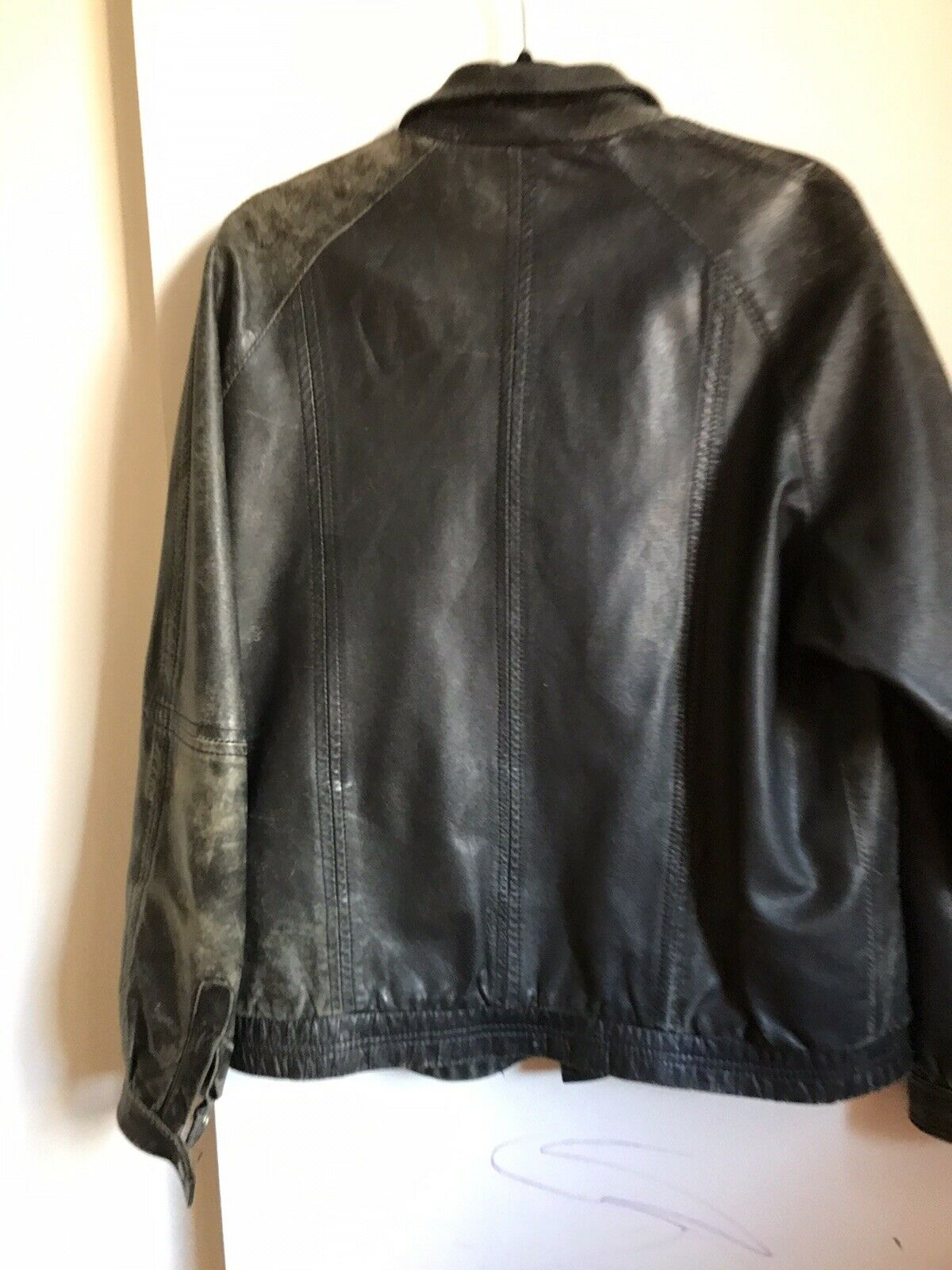 GUCCI Vintage Men’s Leather Jacket Medium