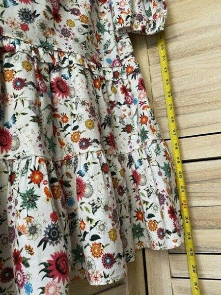 Nicole Miller Multicolor New Floral Shift Small Msrp Short Casual Dress