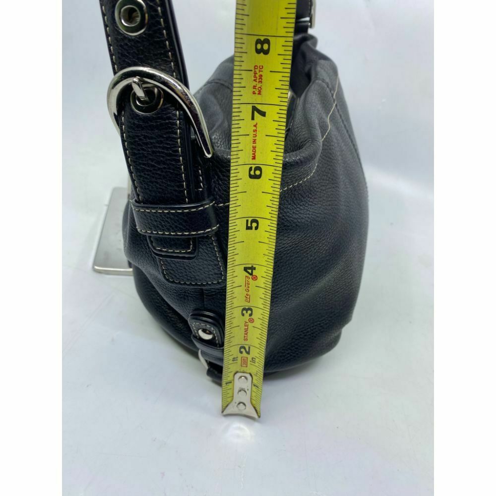 COACH Medium/ Large Leather Black Shoulder Bag
