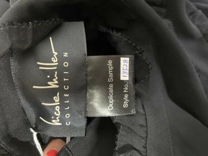 nicole miller gray new ls msrp