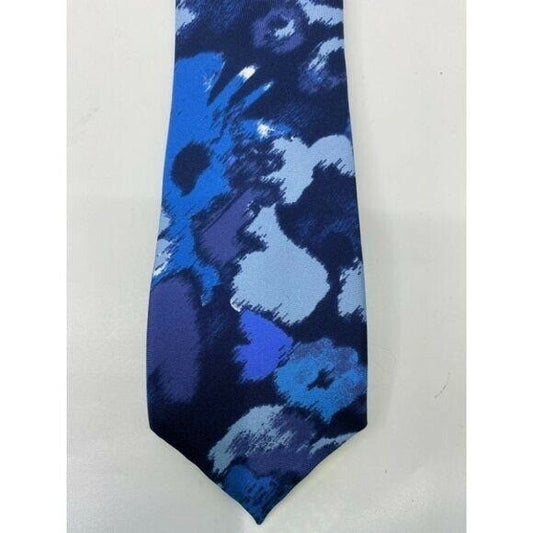 New! BONOBOS Navy Blue White Premium Neck Tie