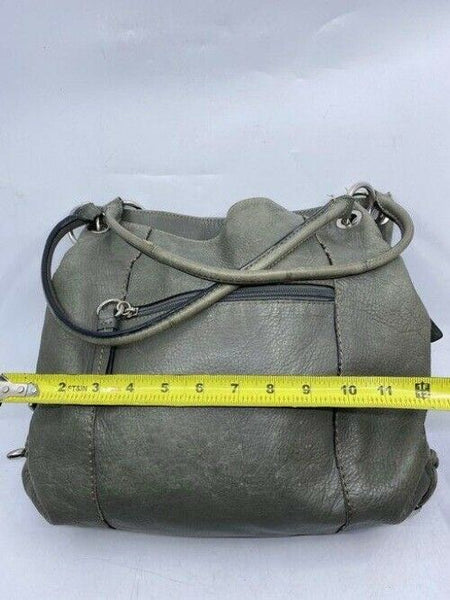 Giani Bernini Msrp Olive Green Leather Shoulder Bag