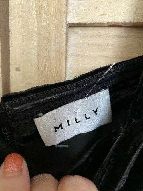 milly black new msrp short formal dress