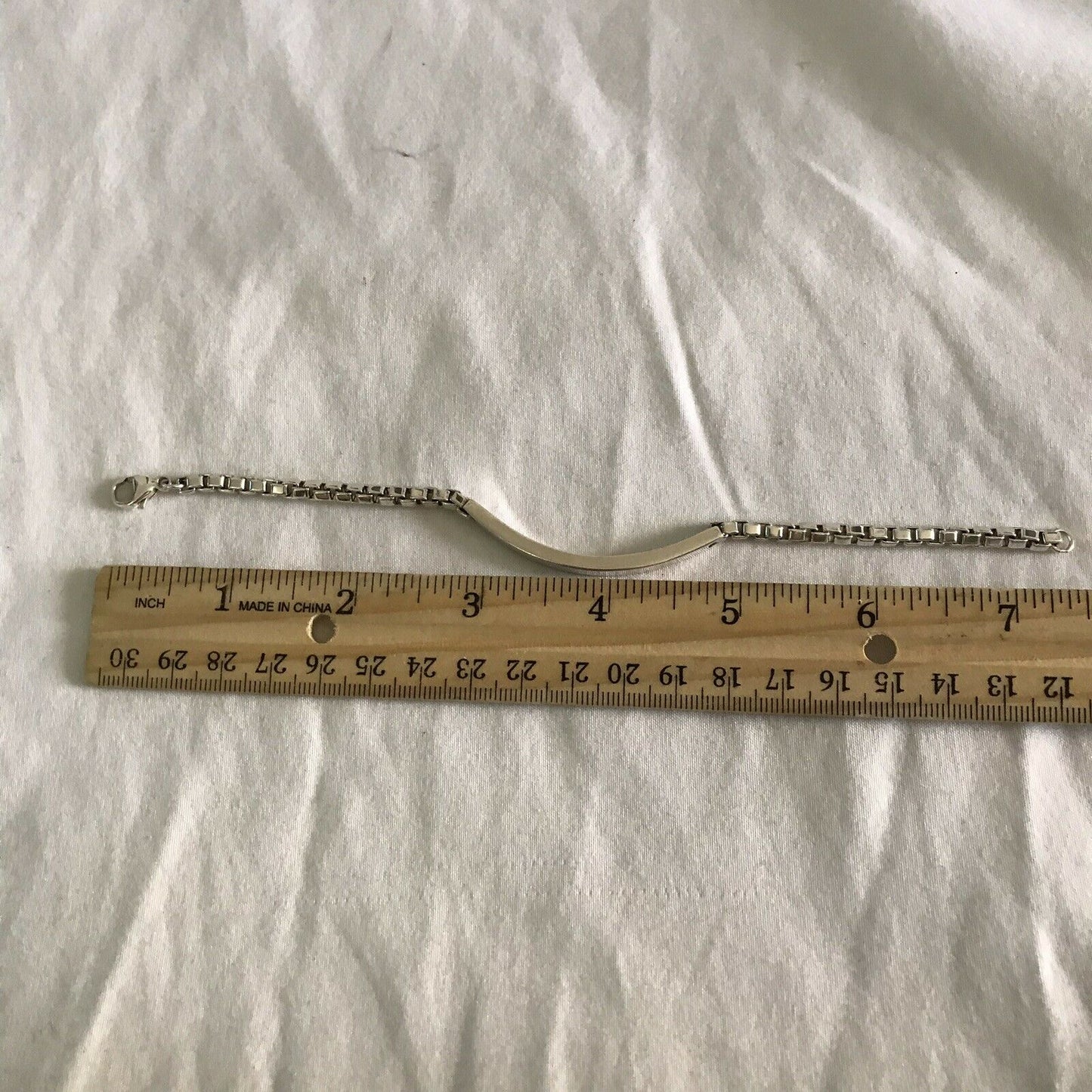 TIFFANY &. Co ID Silver bracelet