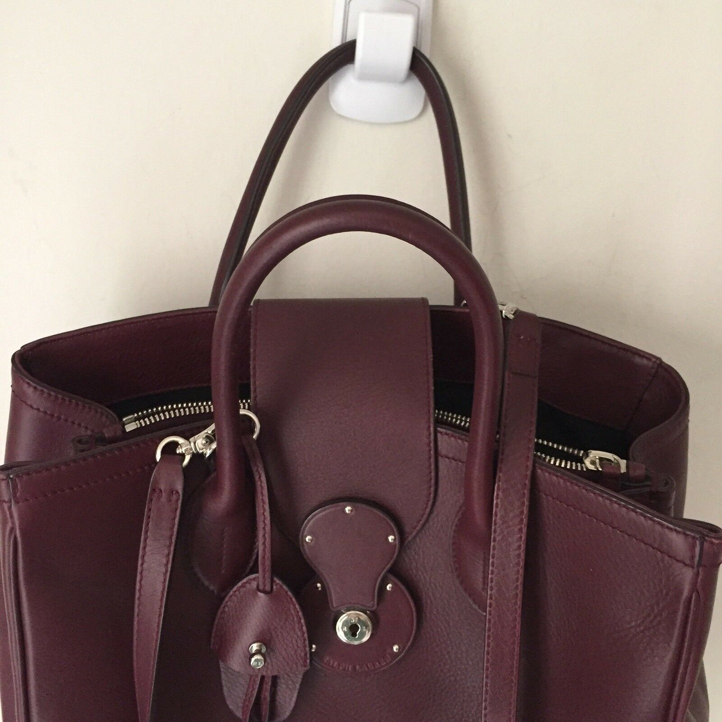 RALPH LAUREN Leather Tote
