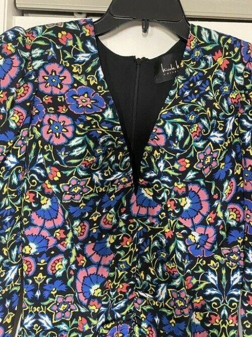 nicole miller multicolor new knee length printed msrp
