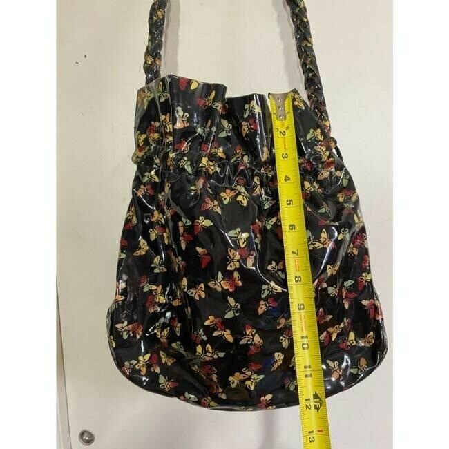 BOTTEGA VENETA Laminated Butterfly Bucket Multicolor Tote Bag