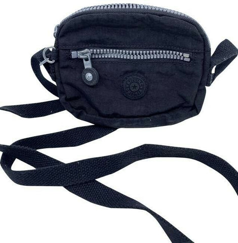 kipling small pouch black cross body bag