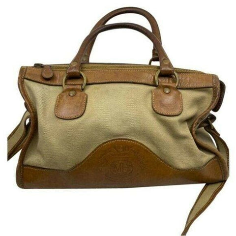 GHURKA Tan Brown Vintage Crossbody Bag