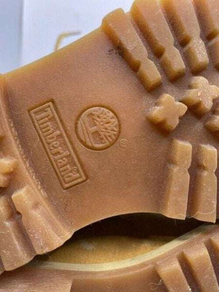 Timberland Tan Boys Leather Lace Up Great Condition Bootsbooties Size Us