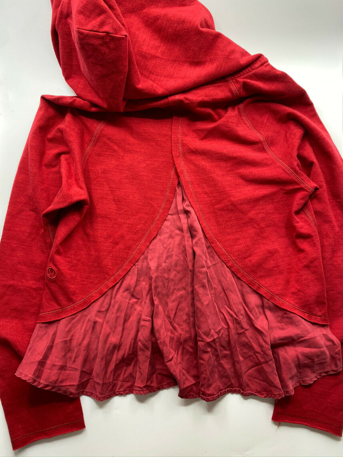 LULULEMON Womens Red Long Sleeves Stylish Hoodies Size: 4