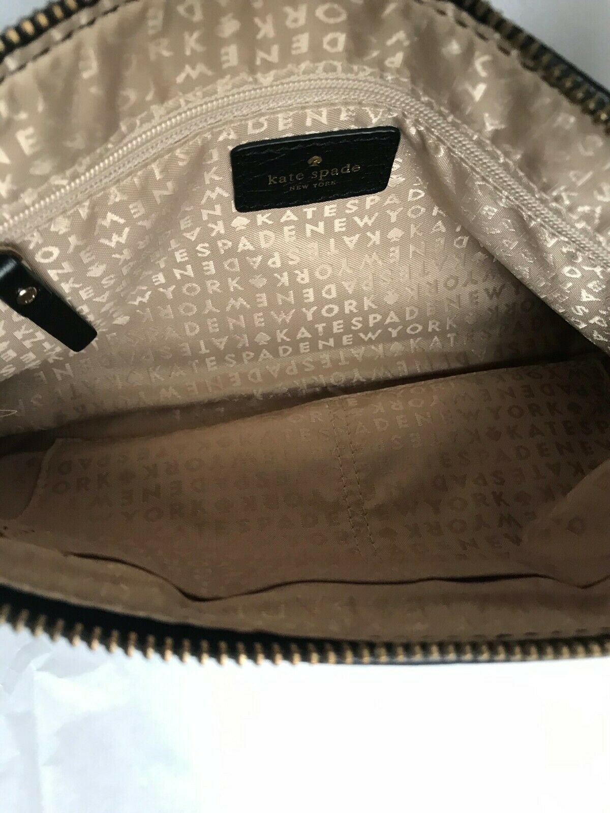 Kate Spade Black Leather Shoulder Bag