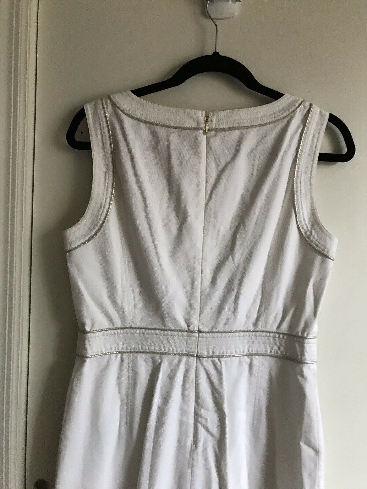 TORY BURCH White Dress Sz 8