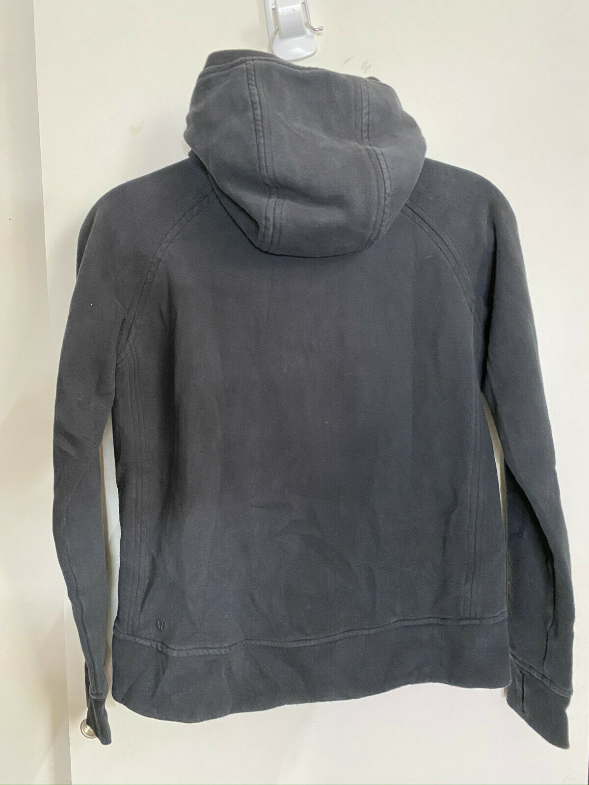 LULULEMON Womens Black Long Sleeves Stylish Hoodies Size: 4