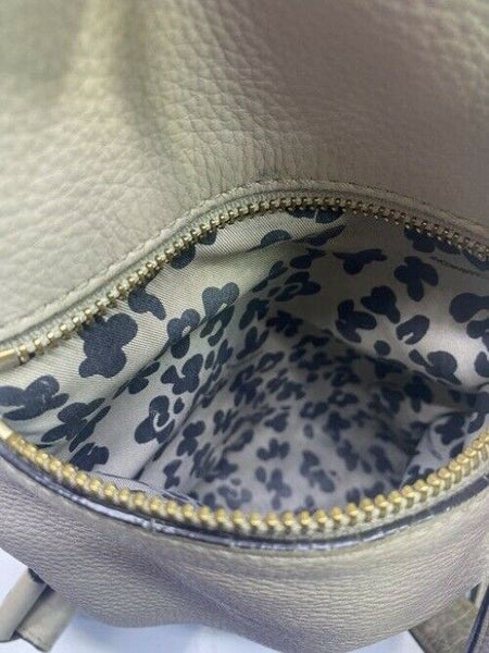 Rebecca Minkoff Stevie Julian Fringe Nubuck Gray Leather Backpack