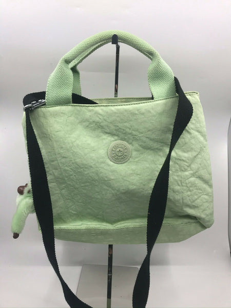 Kipling Pastel Green Medium Size Crossbody Bag