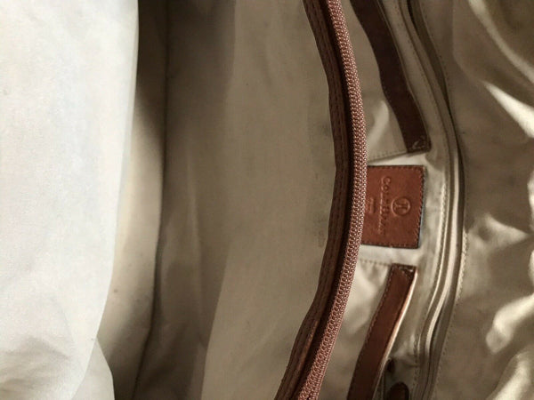 COLE HAAN Tan leather handbag