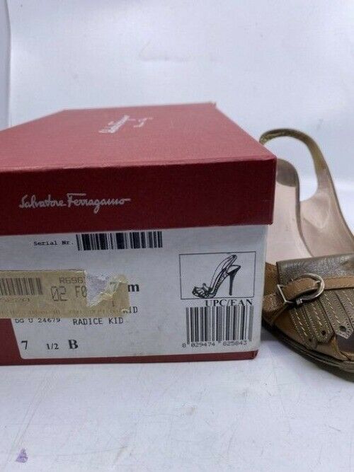 Salvatore Ferragamo Brown Pumps Size Us