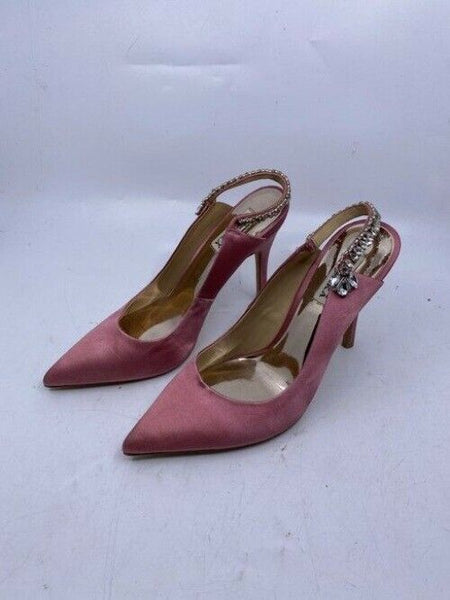 Badgley Mischka Pink Paxton Pointed Toe Pumps Size Us