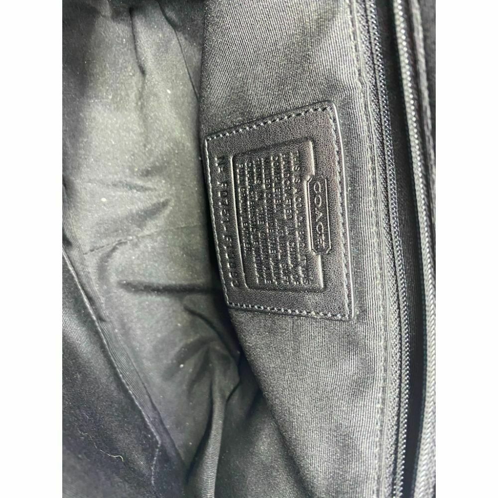 Coach Black Medium Leather Shoulder/Handbag