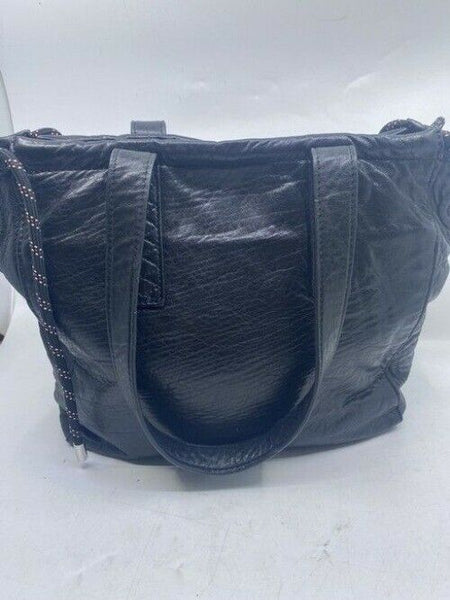 Zadig And Voltaire Bianca Black Leather Shoulder Bag