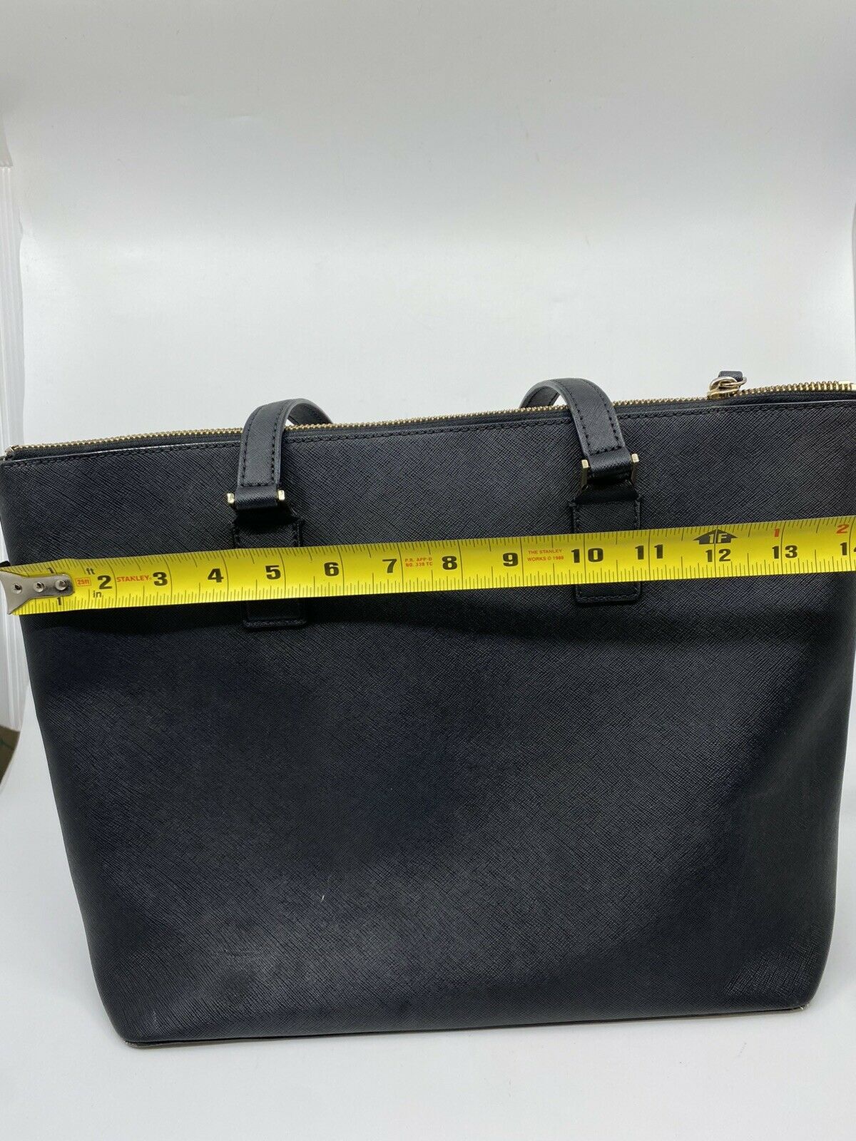 Kate Spade Black saffiano tote bag