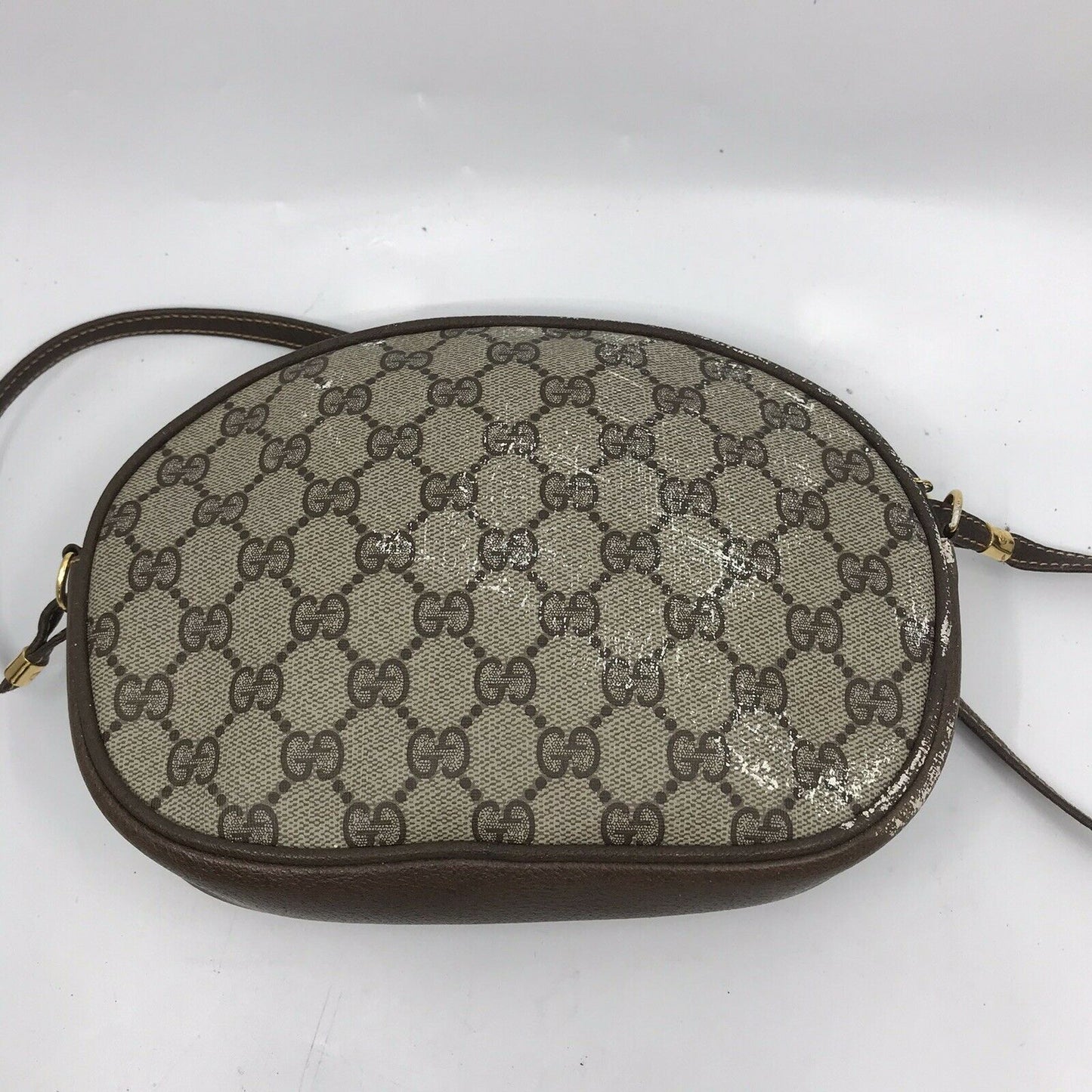 GUCCI Vintage Crossbody Bag All Over Signature