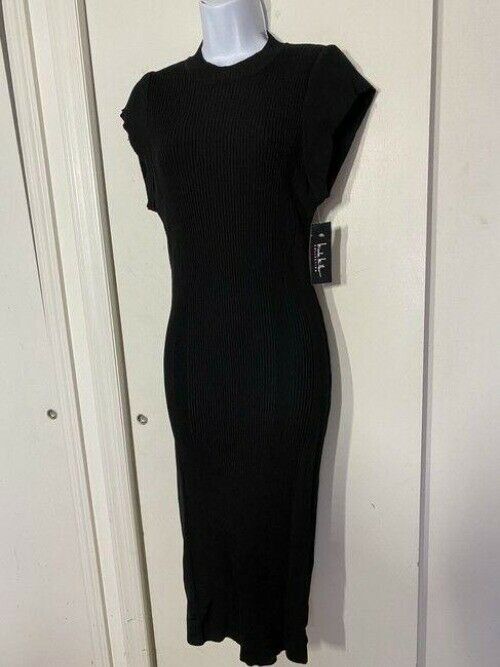 nicole miller black new sweater msrp