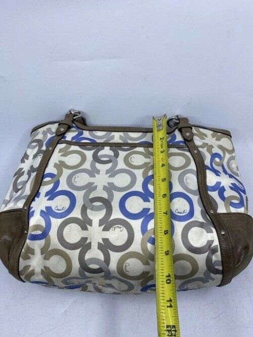 coach bag msrp multicolor fabric tote