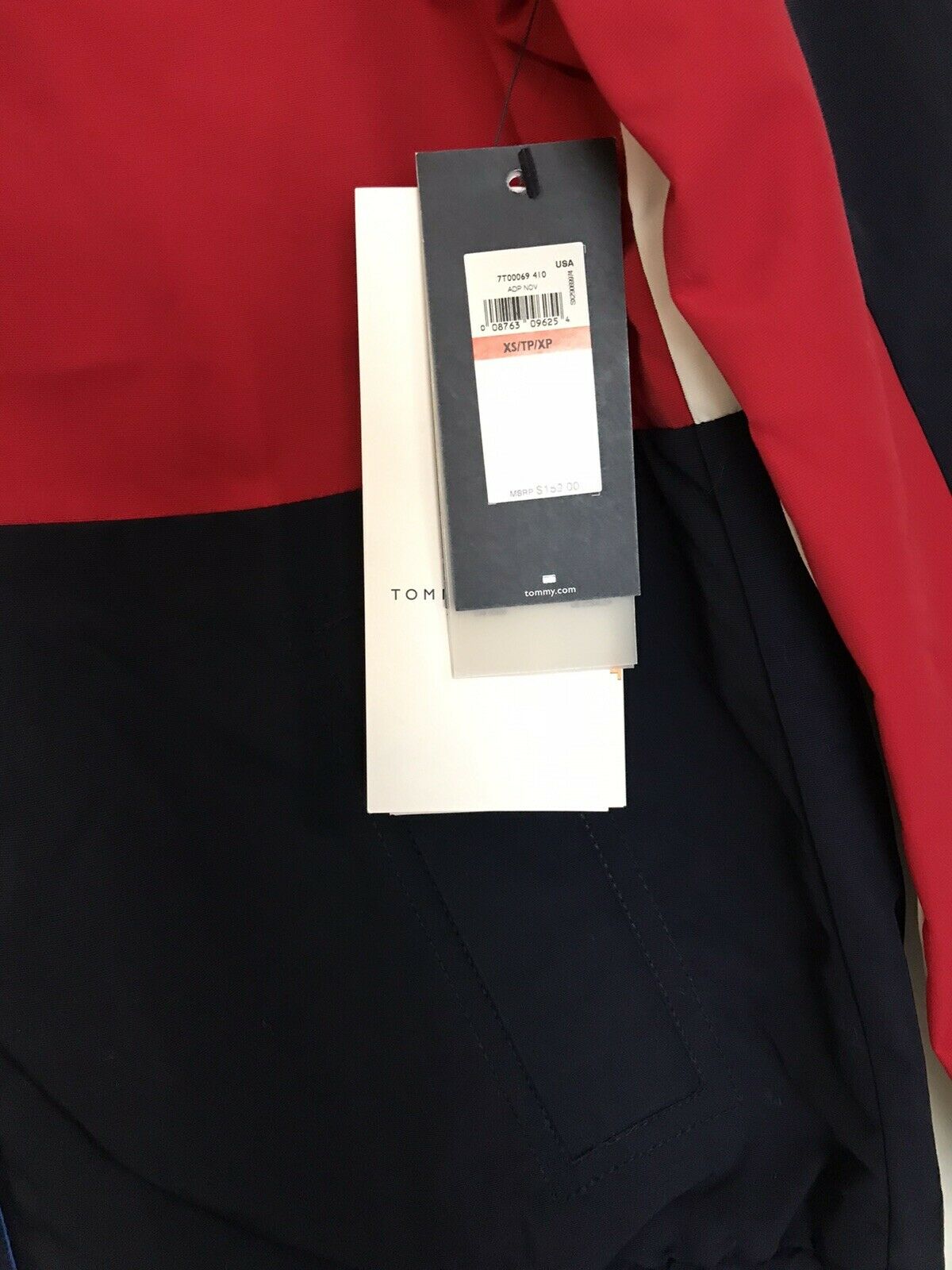 NWT! TOMMY HILFIGER Women’s Reversible Jacket XS