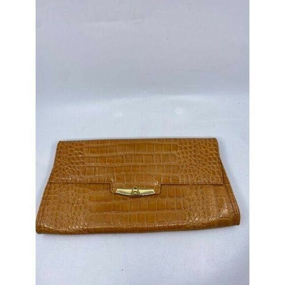 Muska Milano Orange Vintage Leather Handbag