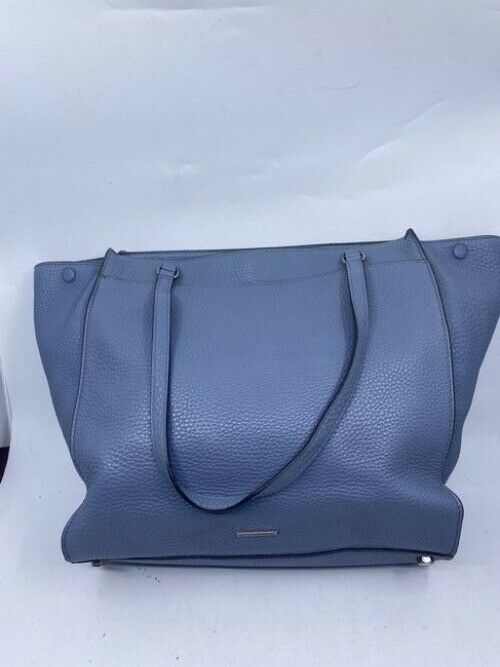 Rebecca Minkoff Darren Blue Leather Shoulder Bag