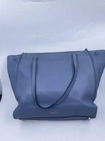 Rebecca Minkoff Darren Blue Leather Shoulder Bag