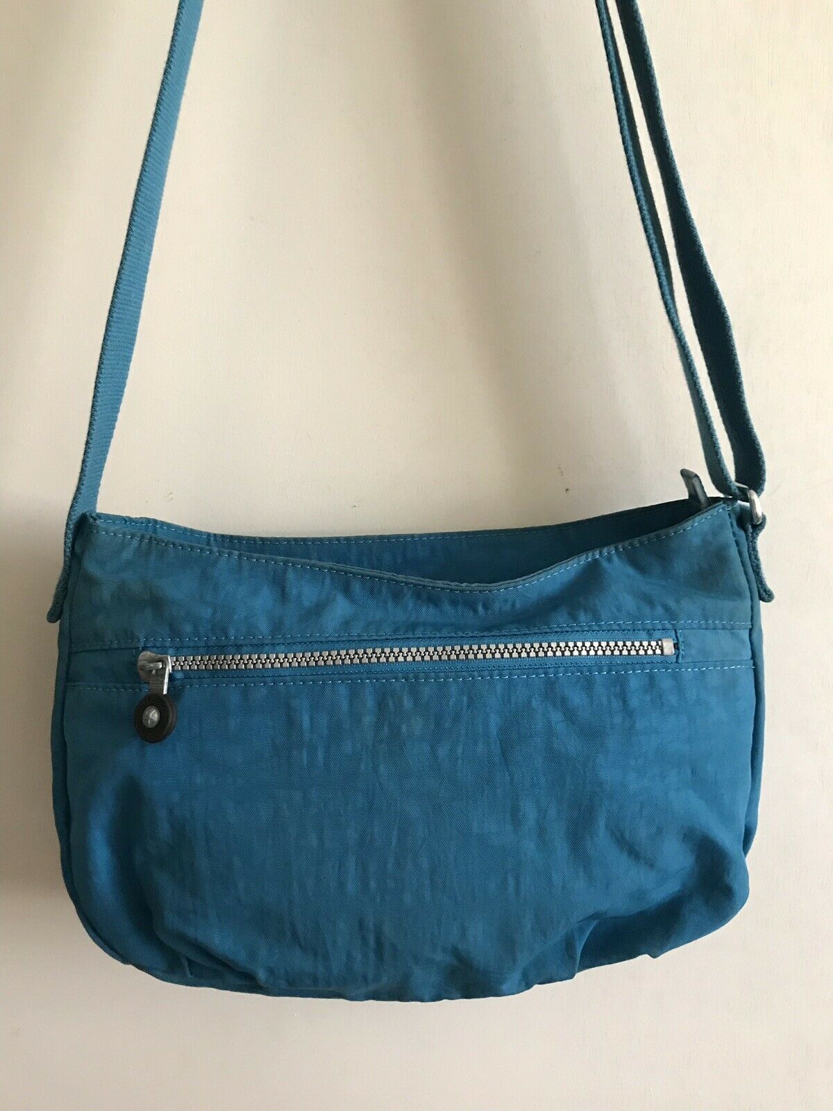 KIPLING Small Bright Blue Nylon Crossbody Bag