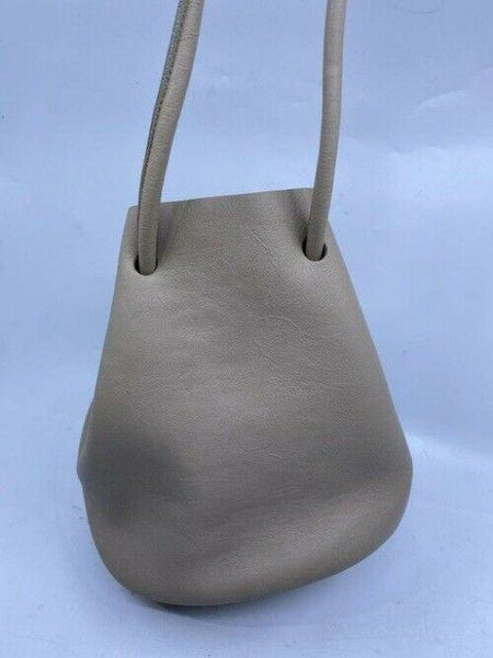 Shaffer La Msrp Beige Leather Shoulder Bag