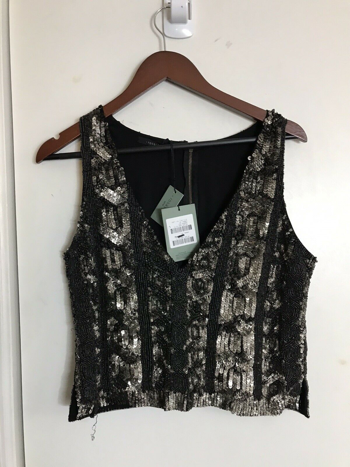 ROSA CHA NWT! Beaded top sz 2