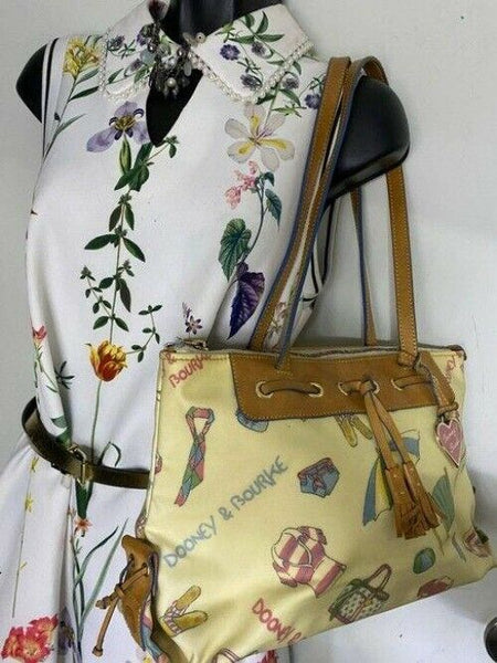 dooney and bourke handbag multicolor tote