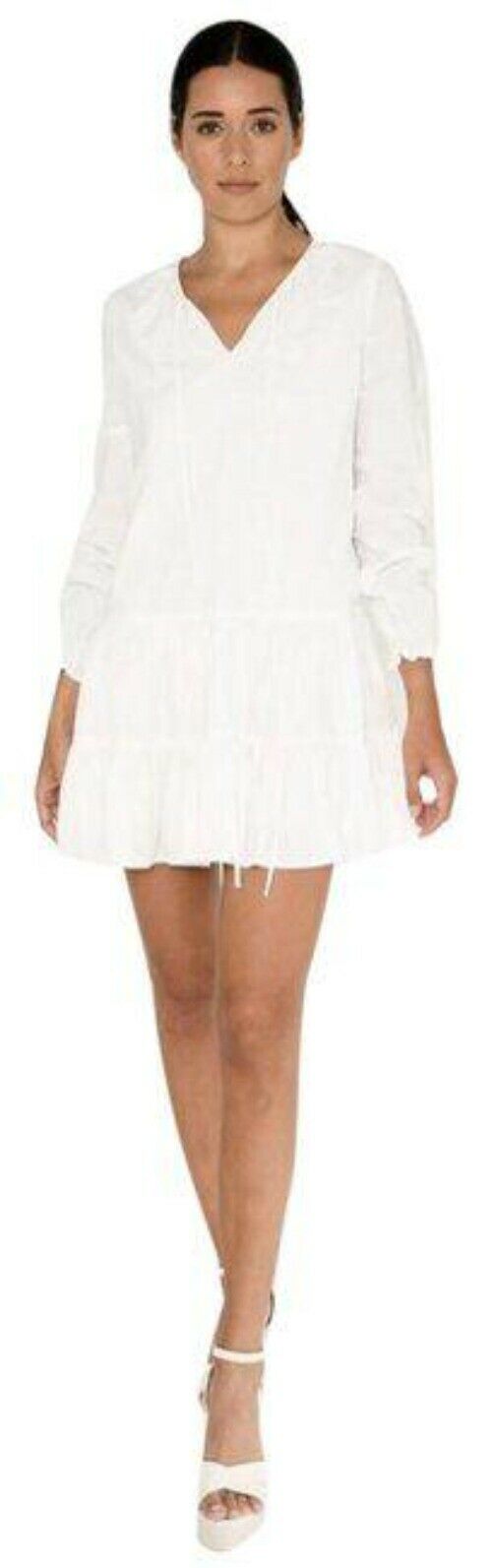 Nicole Miller white line msrp short formal dress
