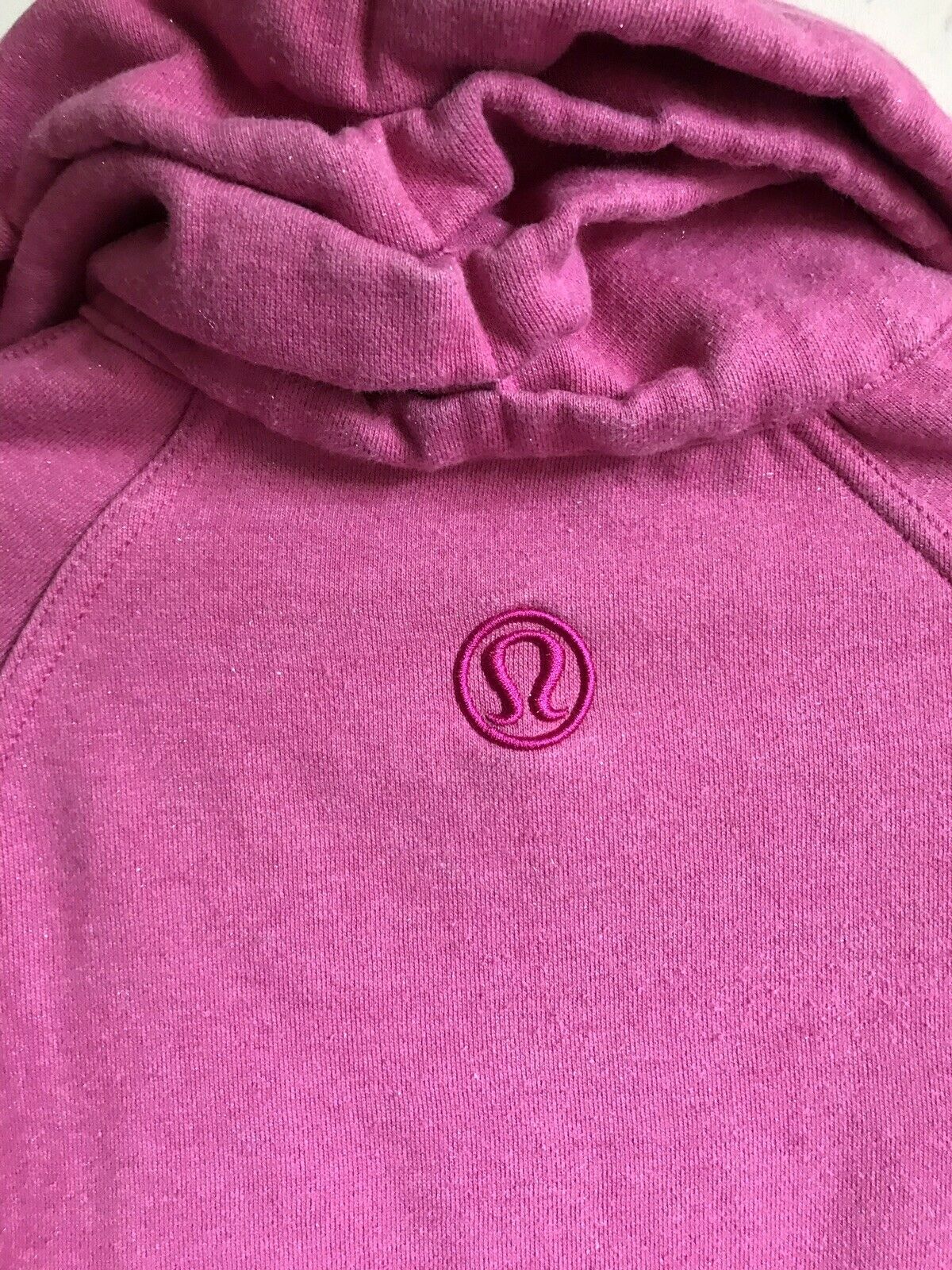 LULULEMON Pink Long Sleeves Knitted Zip Up Size 4