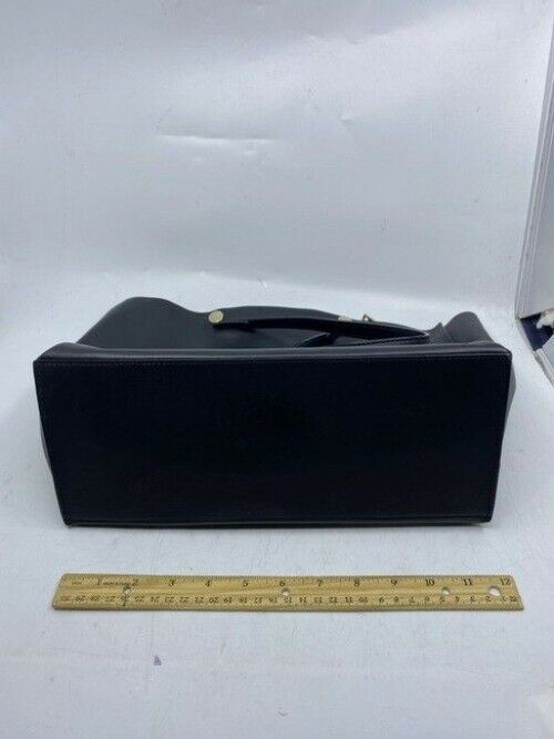 Furla Eden Black Leather Shoulder Bag
