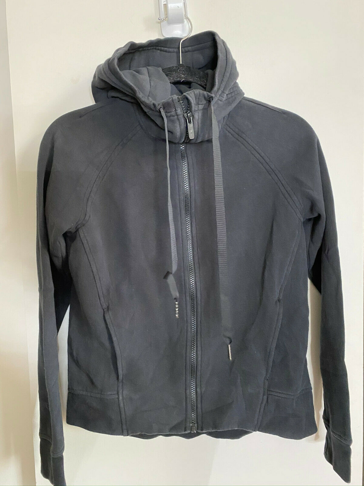 LULULEMON Womens Black Long Sleeves Stylish Hoodies Size: 4