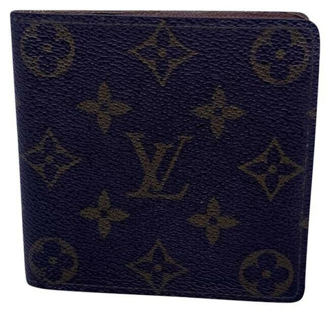 Louis Vuitton Brown Vintage Monogram Bifold Ba0992 Wallet
