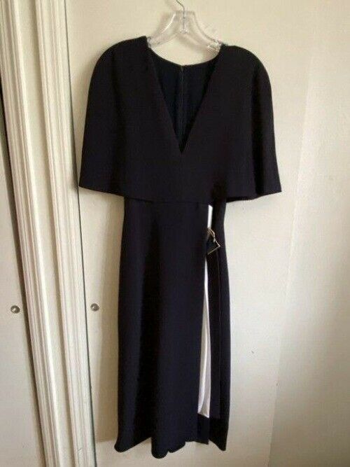 Cushnie Et Ochs Black Spaghetti Strap Silk Small Msrp