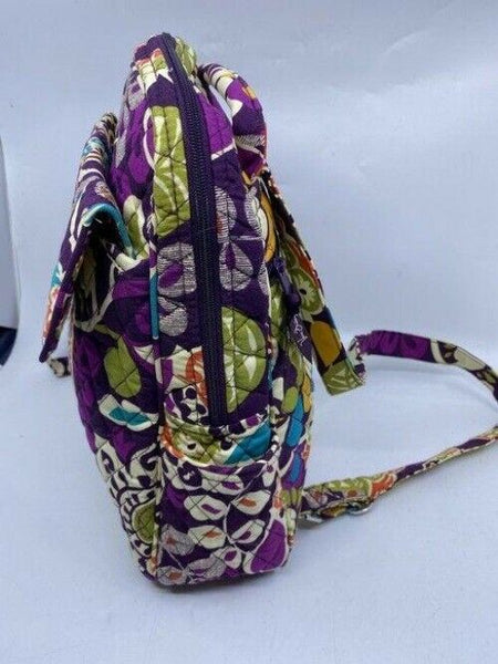 Vera Bradley Pack Msrp Purple White Green Backpack