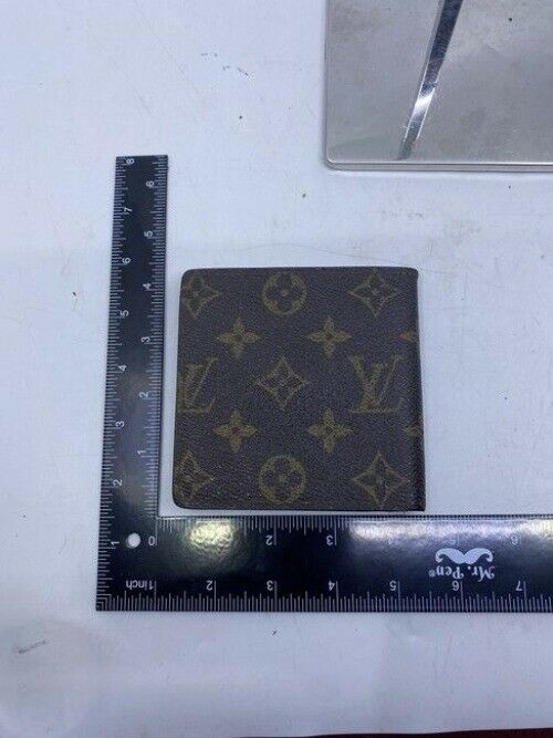 Louis Vuitton Brown Vintage Monogram Bifold Ba0992 Wallet