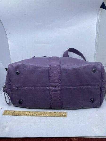 Lululemon Two Times A Yogi Purple Polyurethane Shoulder Bag