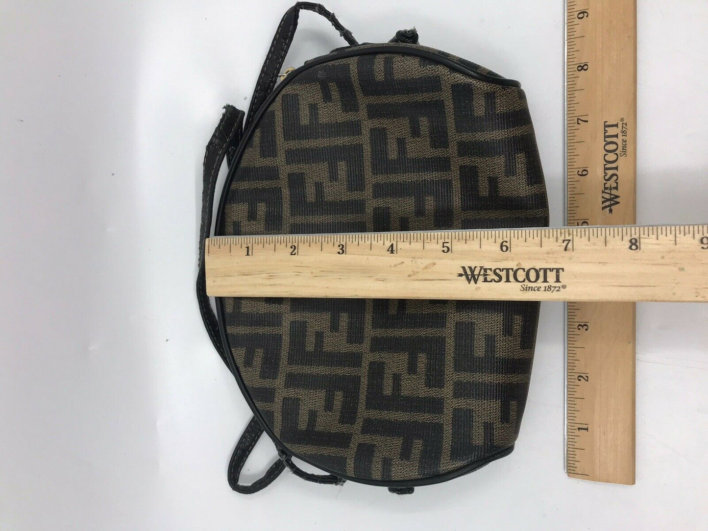 FENDI Vintage All over logo small crossbody
