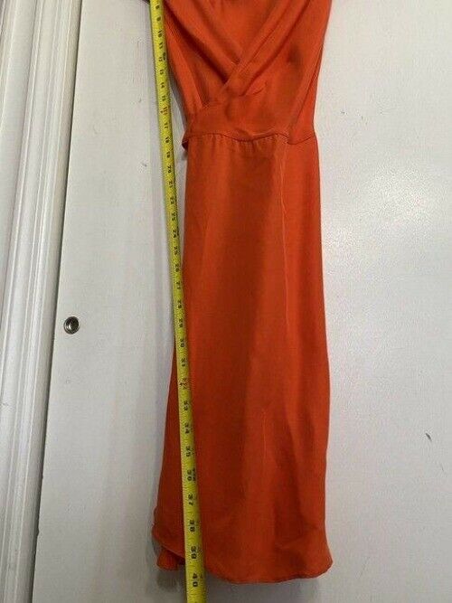 Milly red orange new chiffon msrp