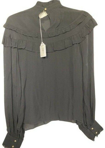 nicole miller gray new ls msrp